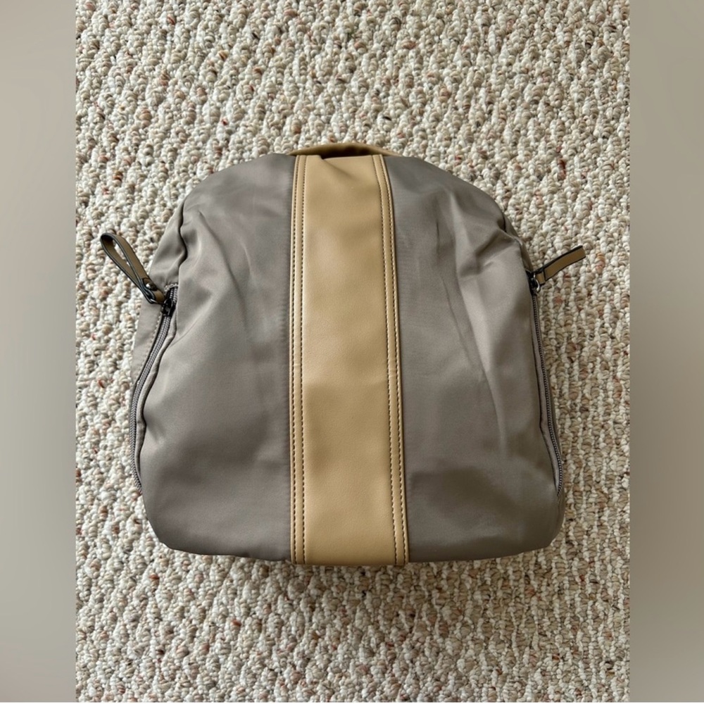 Stylish Tan and Gray Men's backpack Bag